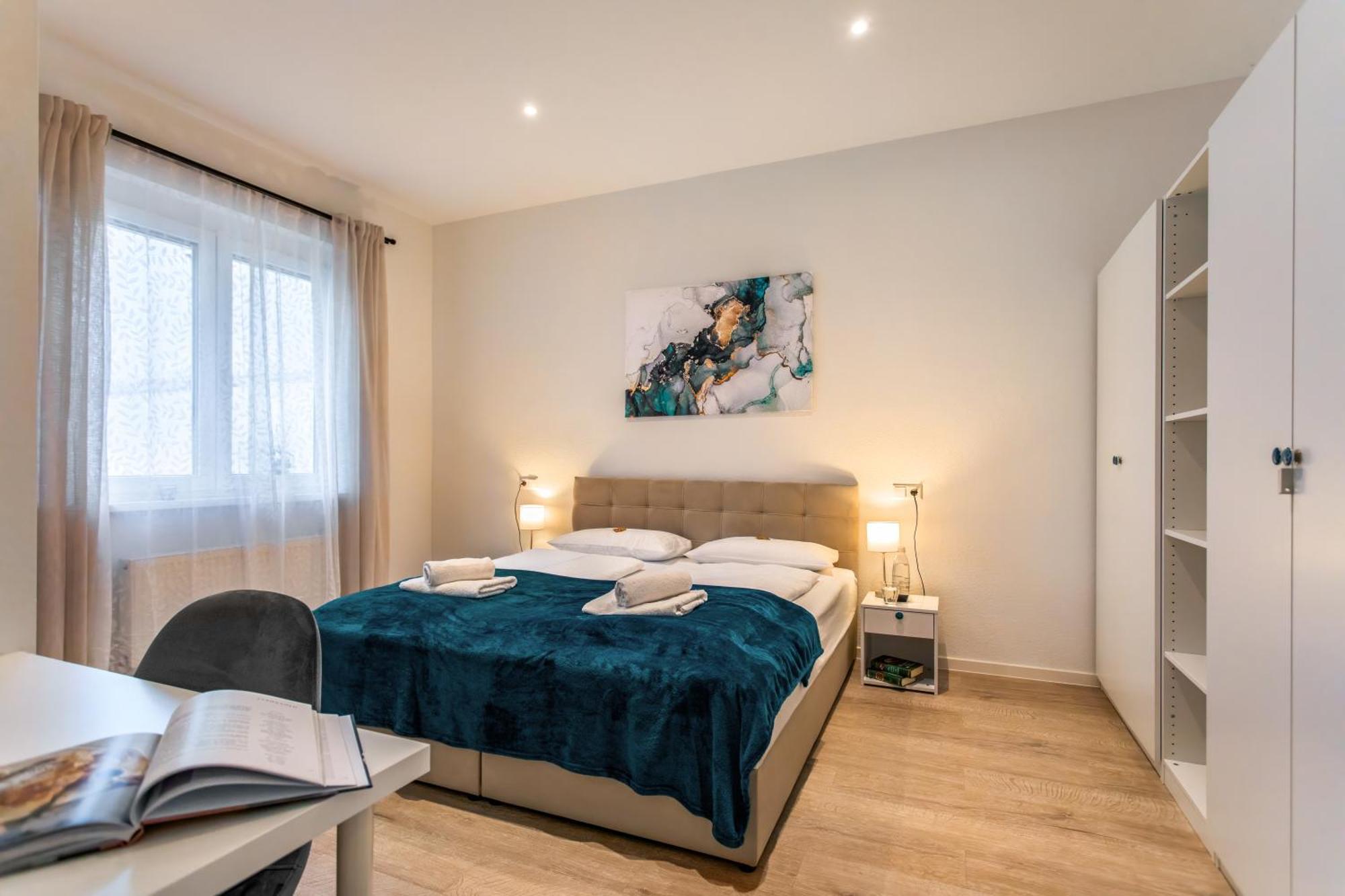 Rosenberg-Suites - Zentral, Stellplatz, Grosse Terasse, Business & Privat Heilbronn Luaran gambar