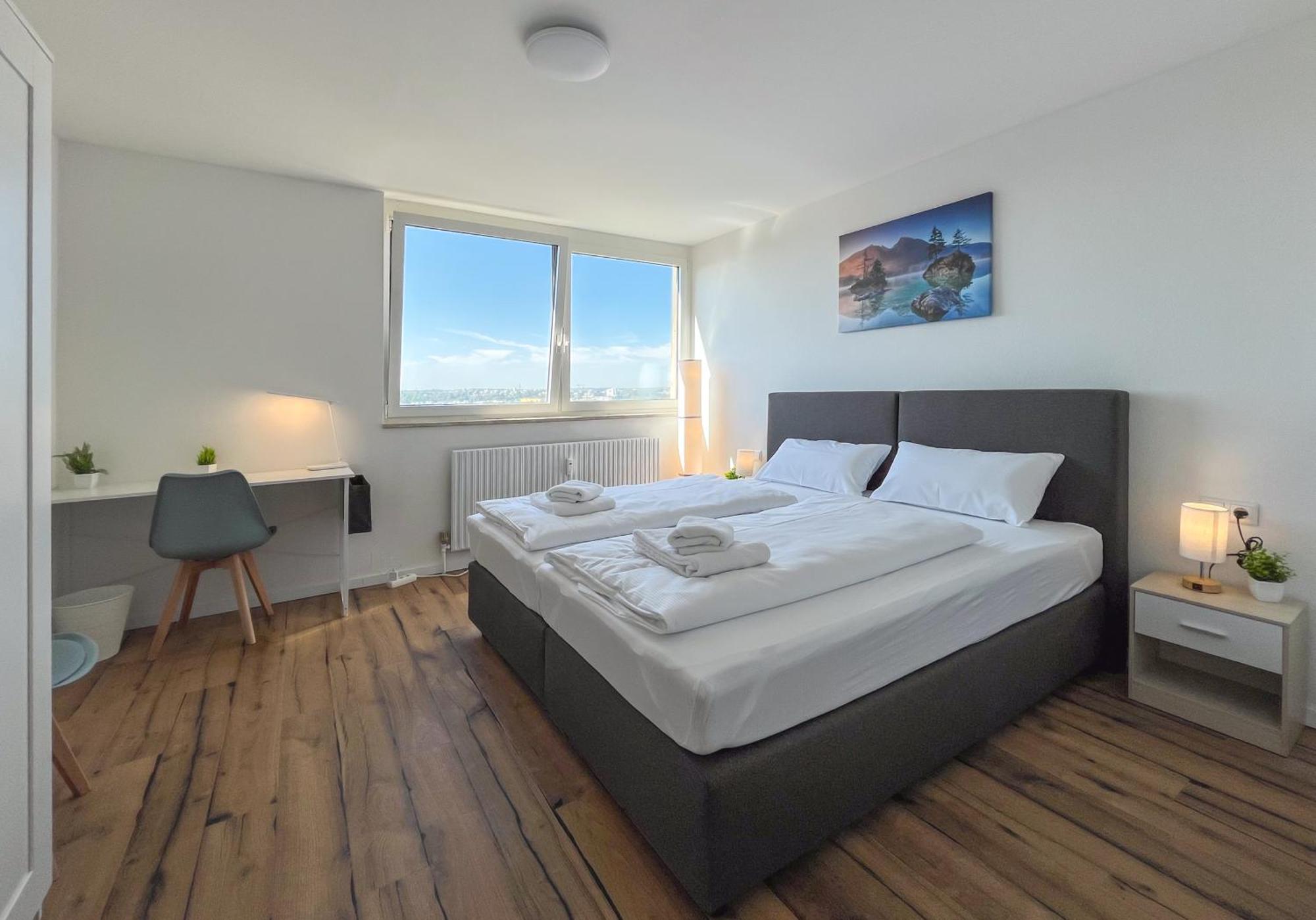 Rosenberg-Suites - Zentral, Stellplatz, Grosse Terasse, Business & Privat Heilbronn Luaran gambar